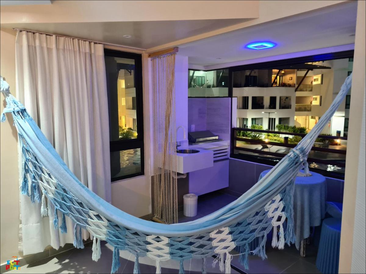 Flat Fantastico Na Beira Mar Em Tamandare Apartment Bagian luar foto