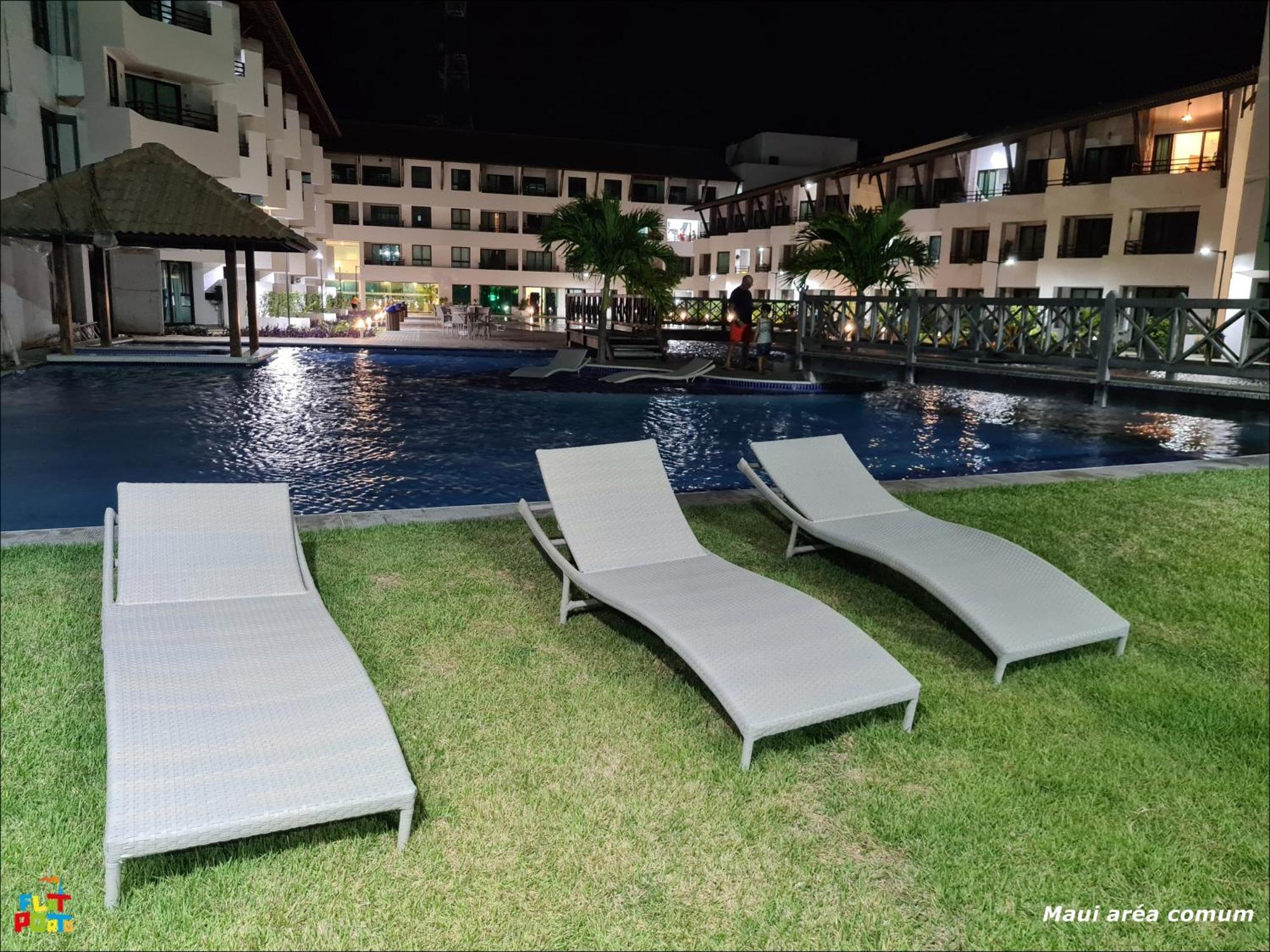 Flat Fantastico Na Beira Mar Em Tamandare Apartment Bagian luar foto