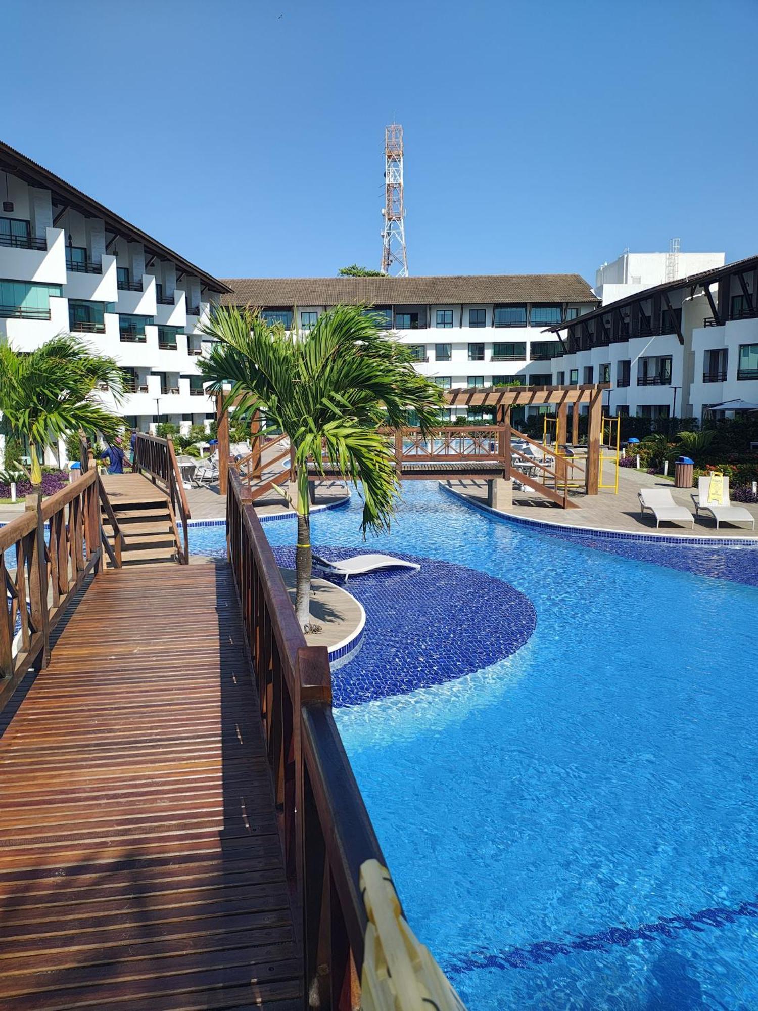 Flat Fantastico Na Beira Mar Em Tamandare Apartment Bagian luar foto